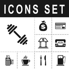 icon dumbbell