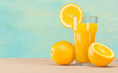 Fresh fruit juice.
