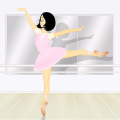 woman ballet