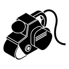 Power tool icon, simple style