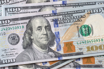 One hundred dollar bill
