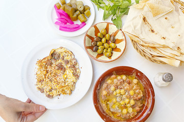 Lebanese Breakfast Table