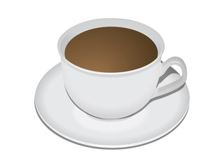 Realistic mug mock up 