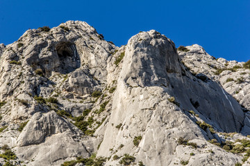 the Sainte-Victoire mountain, near Aix-en-Provence, which inspired the painter Paul Cezanne