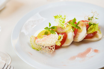 fresh caprese salad