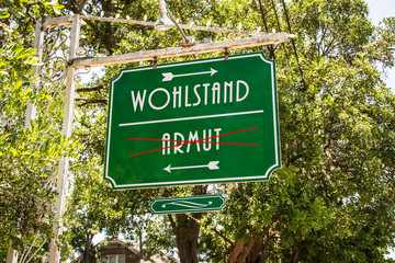 Schild 264 - Wohlstand