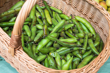 Green peans at Farmers Fresh Food Market