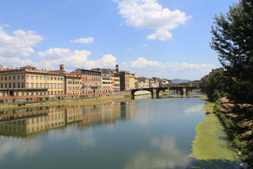 Fototapeta na wymiar Florence Ponte vecchio Italie Firenze