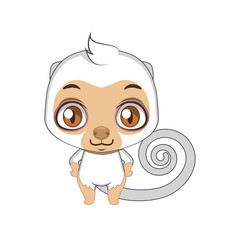 Cute stylized cartoon cus cus illustration ( for fun educational purposes, illustrations etc. )