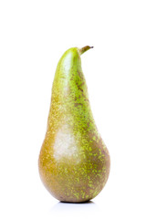 ett gr&ouml;nt conference p&auml;ron isolerat mot vit bakgrund