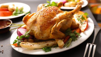 baked chicken © M.studio