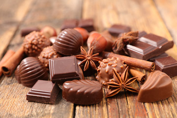chocolates and pralines