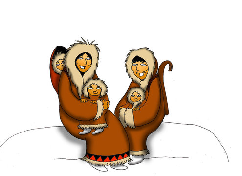 Inuit Family