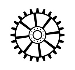 Fototapeta premium Abstract Design Gear Wheel