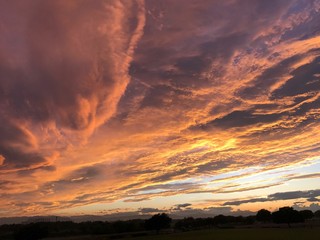Obraz premium 夕刻の空