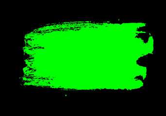 Green Grunge Vector Banner Design