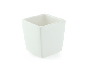 Fototapeta premium Ceramic vases on white background