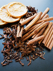 Christmas aromatic spices