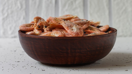 shrimps - boiled and frozen 