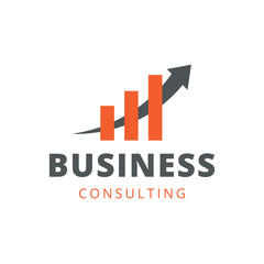 business consulting logo design template