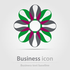 Originally created business icon