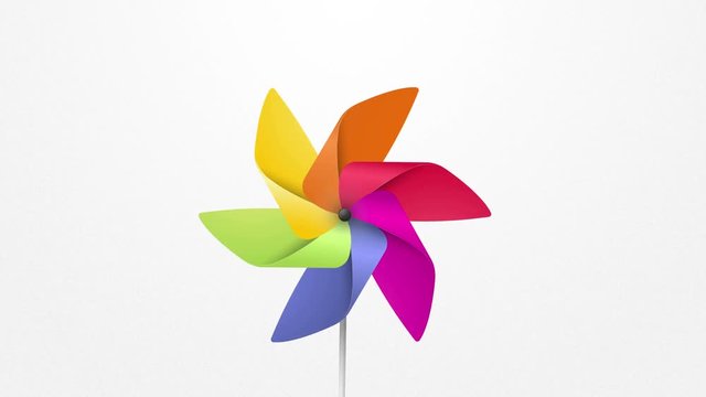 color pinwheel