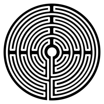 Labyrinth Esoterik Vektor