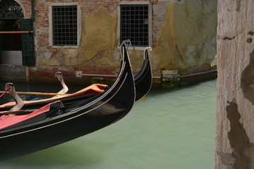 Fototapeta na wymiar Gondole bateau venise
