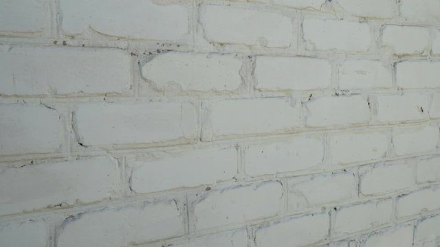 old white brick wall texture background