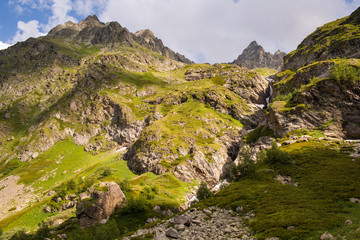Fototapeta na wymiar Mountains of the Caucasus