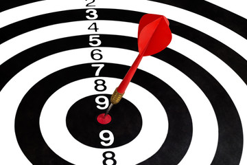 hit the target with a dart