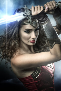 Beautiful Wonder Woman