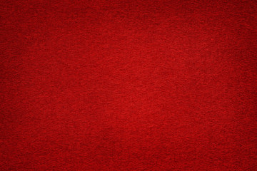 Dark red felt table surface with light center