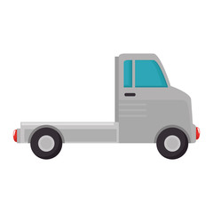 Naklejka premium delivery truck isolated icon