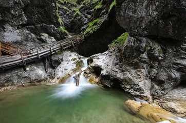 W&ouml;rschach Gorge, Styria, Austria, Wildly romantic W&ouml;rschachklamm