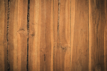 Abstract textured wooden background,The surface of the brown teak wood texture