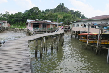 The world's largest water settlemant 「Kampung Ayer」in Brunei 世界最大の水上集落　カンポンアイール　ブルネイ