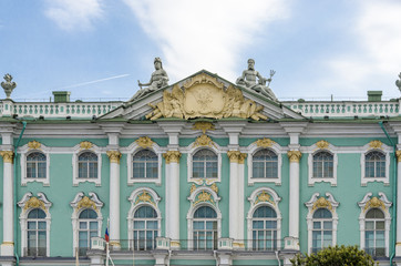 Fototapeta na wymiar Winter Palace, St Petersburg, Russia