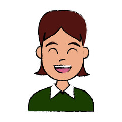 Young man cartoon icon vector illustration graphic design