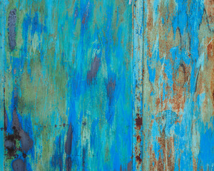 Old grunge corroded rusted metal wall texture