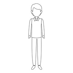 young man avatar character