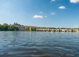 View at Prague castle