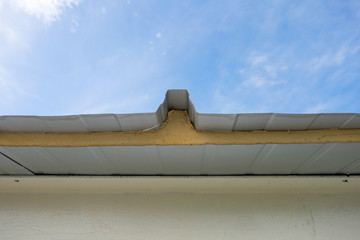 close-up foam roof