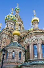 Fototapeta na wymiar church in St Petersburg, Russia