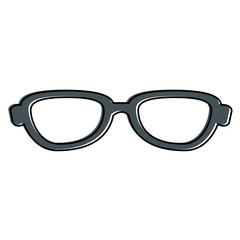 eye glasses isolated icon