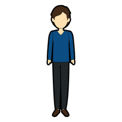 young man avatar character