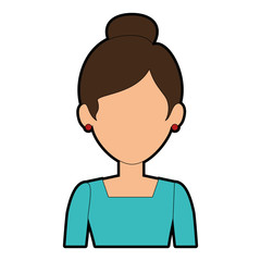 beautiful businesswoman avatar character