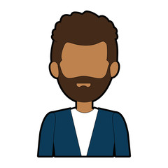 elegant businessman avatar character