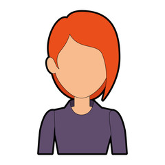 beautiful businesswoman avatar character