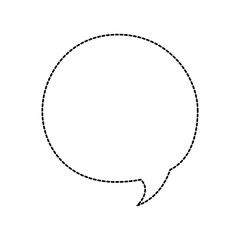 Fototapeta premium speech bubble isolated icon